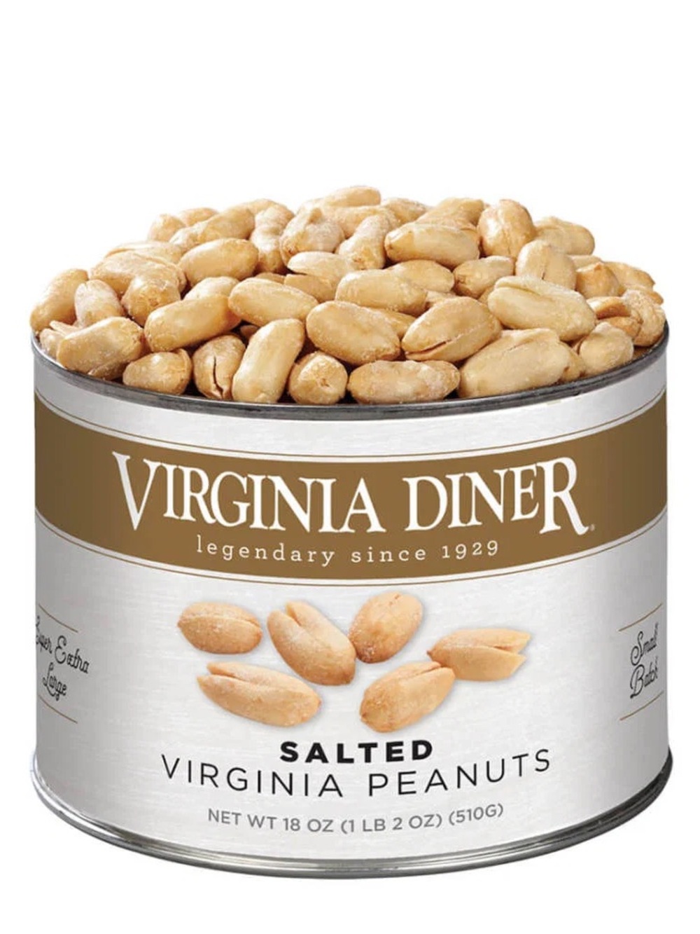 9 oz Can Salted Virginia Peanuts